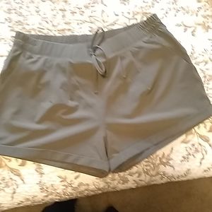 Zyia olive summer shorts size large